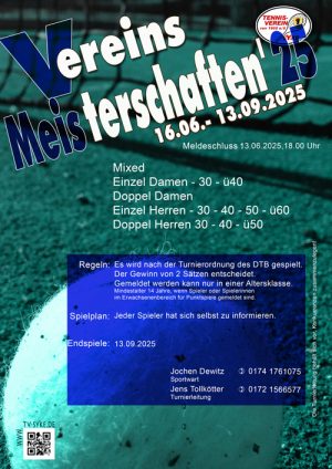 Vereinsmeisterschaften 2025